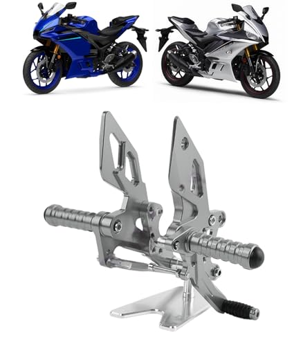 FYloniing FOR YZF-R3 R25 �ɓK�� MT-03 MT-25 �ɓK�� 2015-2018�N �o�C�N�̃o�b�N�X�e�b�v�L�b�g ���E�Z�b�g CNC �A���~ �t�b�g�y�O �^���f���X�e�b�v �����\ �o�b�N�X�e�b�v�L�b�g �I�[�g�o�C�J�X�^�� �p�[