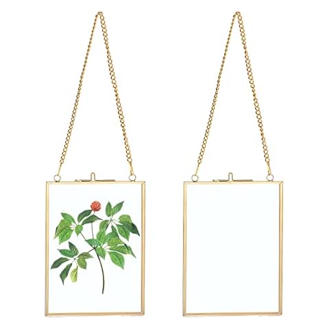 SUMTree 2Pcs Glas Bilderrahmen Hängende Cover