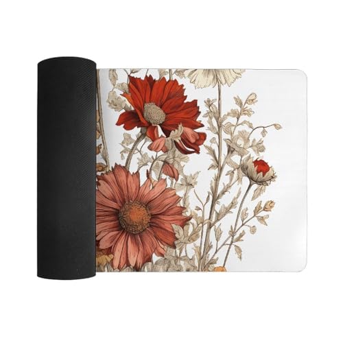 Protector de escritorio FekiLoot grande blanco goma miniatura 3