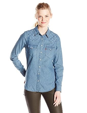 Quilted Yoke Tailored Western Shirt 