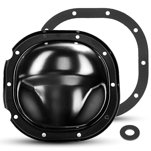 A-Premium Rear Differential Cover with Gasket Compatible with Ford F-150 F-100 Expedition Explorer E-150 Ranger Lincoln Mark LT Mazda B2300/2500/3000/4000 8.8" Ring Gear by A-premium - Used condition - CA$19.81