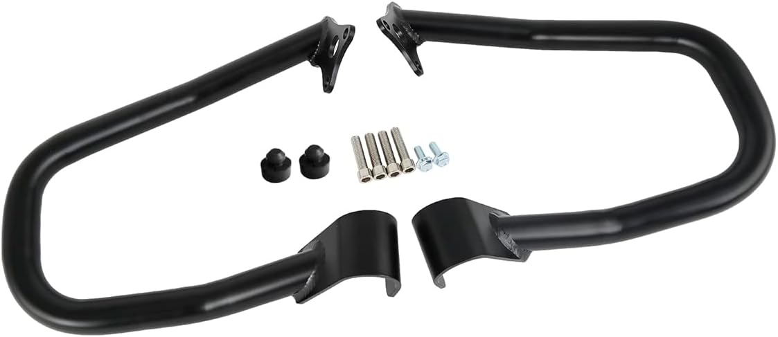 TCT-MOTORPARTS Engine Guard Highway Crash Bar Guard Support Fit for Indian Scout 2015-2024; Scout Bobber ABS 2018-2023; Scout Sixty 2016-2024 (Repl. 2881756-156) Black