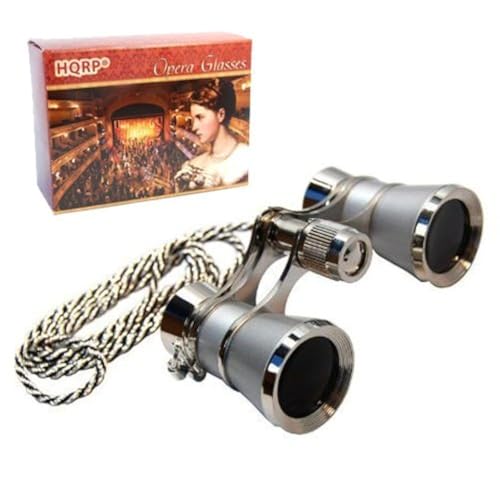 HQRP Binoculares 3x25 Óptica Cristal Platinum miniatura 1