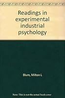 Readings in Experimental Industrial Psychology B0000CJ5UW Book Cover