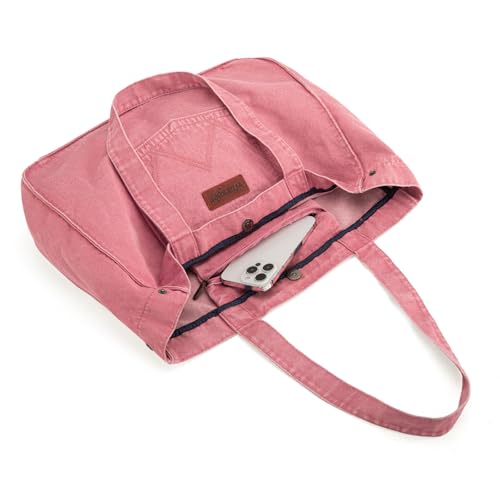 Image of Montana West Wrangler Denim Tote Bag for Women Purses for Work Travel Everyday