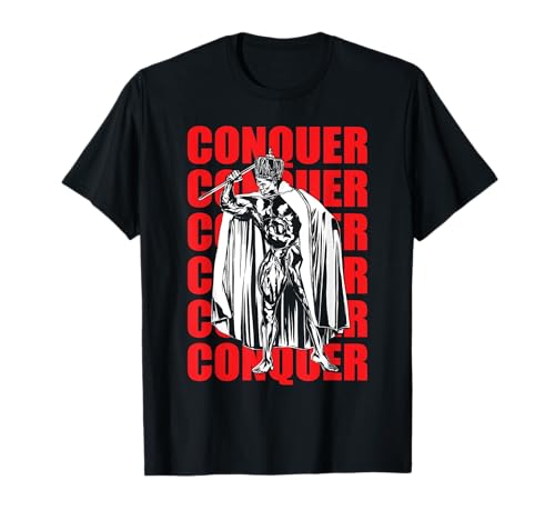 Conquer Ronnie Bodybuilding Mr Olympia Gym T-Shirt