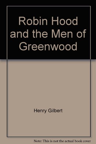 Robin Hood and the men of the greenwood B0008AH4FG Book Cover