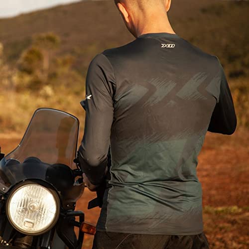 Blusa X11 Sunprotec Segunda pele Proteção solar Rise Eclipse Azul 2G