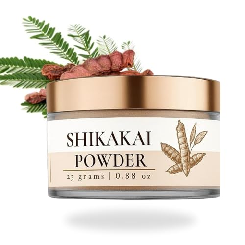 Image of LUSHR Organic Shikakai Powder For Hair | - 25 g (100% Shikakai Powder)