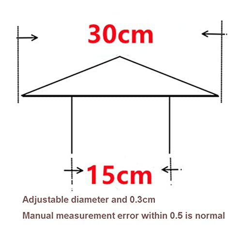 Tapa de chimenea de acero inoxidable con protector de pájaros para chimenea de 12 cm 4