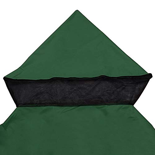 Yescom 10'X10' Gazebo Top Replacement For 2 Tier Outdoor Canopy Cover Patio Garden Yard Green Y00210T04 #TOP7