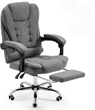 YODOLLA Bürostuhl Ergonomisch, 200 kg Belastbarkeit, Chefsessel...