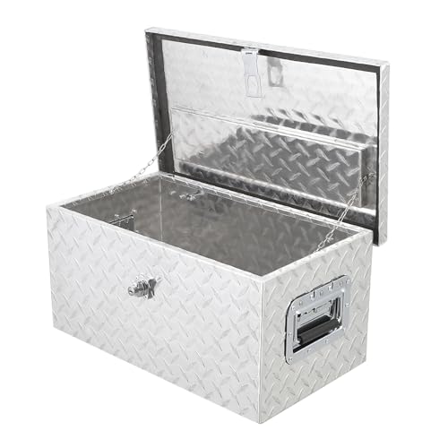 SierraSquad 20'' Truck Trailer Tool Box Utility Aluminum Truck Bed