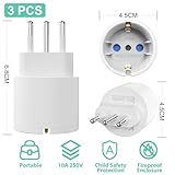 Zoom IMG-2 ticenpe 3 pezzi adattatore spina Zoom IMG-2 ticenpe 3 pezzi adattatore spina