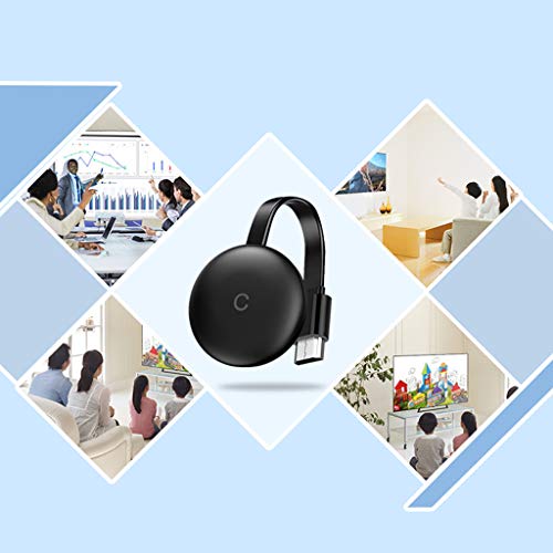 Serenable Dongle de Exibição HDMI Sem Fio 4K HD 1080P para Miracast para DLNA para