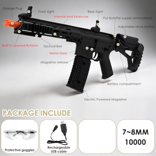 Gel Toys,Automatic FPS 290 Range with Metal Gearset,Age 14 Years Old and up — view 2