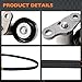 Tiubvfdd 90K-38159 A/C Belt Tensioner Kit for Chevy Silverado, Express, Suburban, Tahoe, Avalanche, GMC Savana, Sierra, Yukon, Cadillac Escalade, Hummer H2 – Replaces 19311139, ACK040378