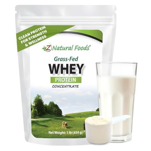 Z Natural Foods Grass-Fed Whey 1 lb