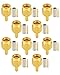 POBADY 10 PCS SMA Connectors SMA Male Crimp Connector for RG316 RG174 RF Coax Cable