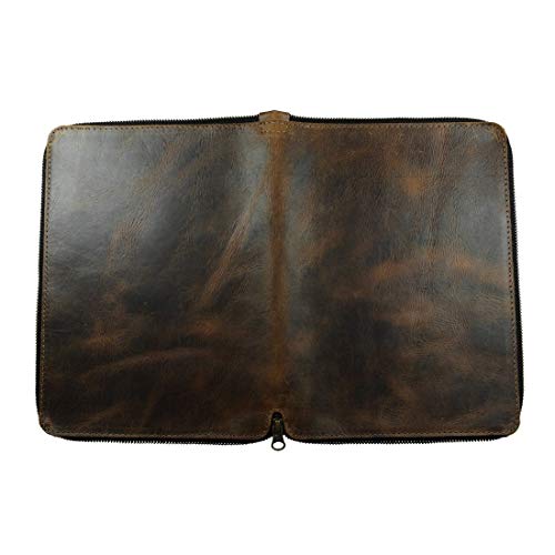Hide & Drink Leather Zippered Journal Cover #TOP18
