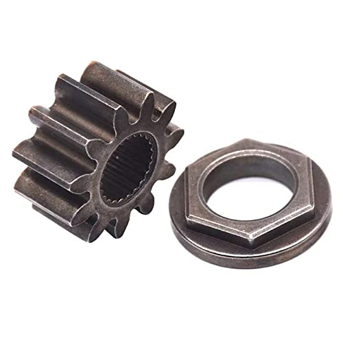 Bucha de engrenagem - Kit de engrenagem e bucha de eixo de direção durável para cortadores de grama