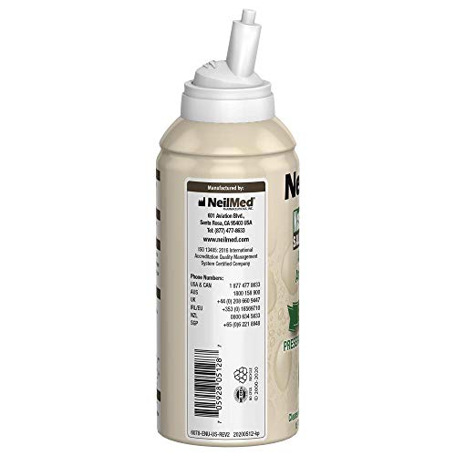 NeilMed Nasamist Saline Spray with Xylitol, 4.5 Ounce (Pack of 1)