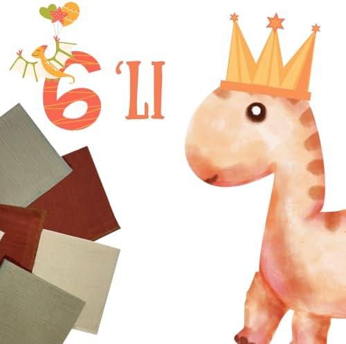 SALVIA DIONE 6’lı Müslin Bebek Ağız Bezi Pamuk Soft Yumuşak Ağız Temizleme ve Silme Mendili Anne Bebek Bakım Mendil Bez Seti Tükürük Salya Bebek Banyo Lif ve Kurulama Bezleri 25x25 Müslin Ağız Bezi Seti (Forest) - Görsel 5