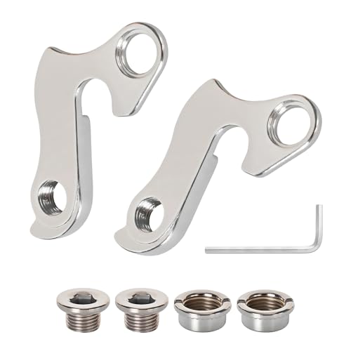 2 Pezzi Forcellini Cambio Posteriore Bici in Lega di Alluminio