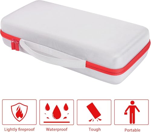 co2CREA Hard Travel Case for 8BitDo Retro Mechanical Keyboard 87 Keys,White by co2CREA - Used condition - Image 6