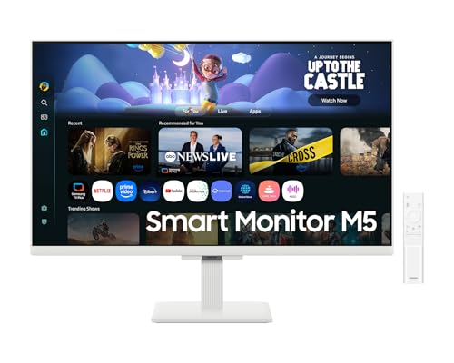 Samsung 32 Smart Monitor M5 M50F FHD (White)