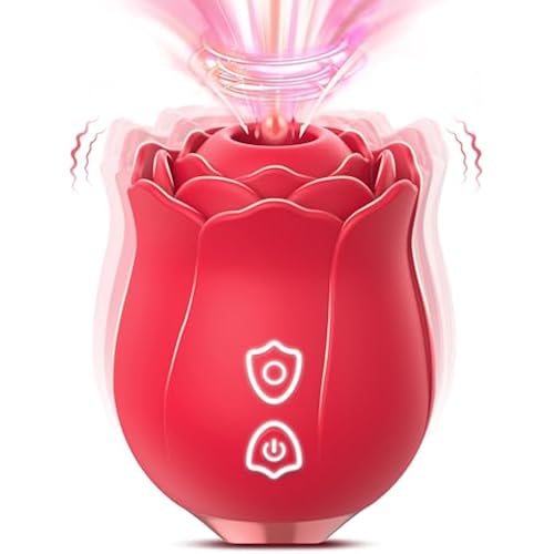 LUMODIA Adult Toys for Women, Women Sex Toys Vibrator with 10 Sucking Patterns Female Sex Toy, Sucking Vibrator Dildo Clitoral Vibrators, Adult Sex Toys & Games