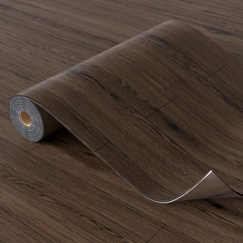 Oxdigi Peel and Stick Vinyl Flooring Roll 23"x 196"/32 Sq.Ft,