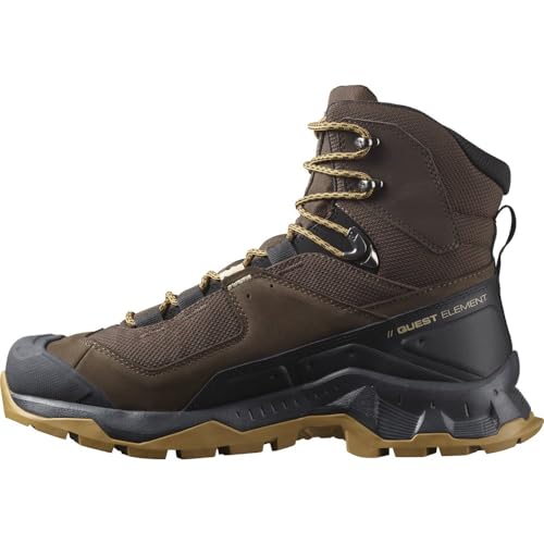 Image of Salomon Men's Quest Element Gore-Tex, Waterproof Neutral Leather Hiking Boots