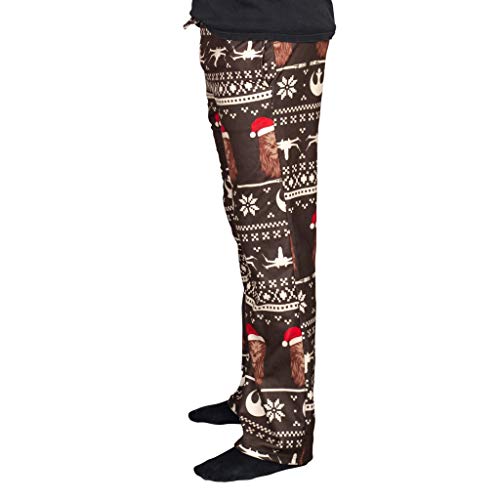 Star Wars Chewbacca Christmas Brown Lounge Pants3
