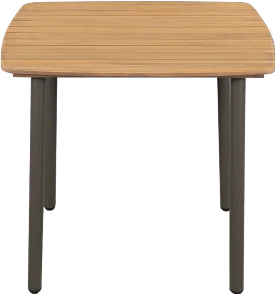 5 Piece Patio Dining Set,Afternoon Tea Suit,Party Furniture,Garden Dining Set Furniture,Perfect for Patio, Garden, Porch,Family Room,Sitting Area, Poly Rattan Gray