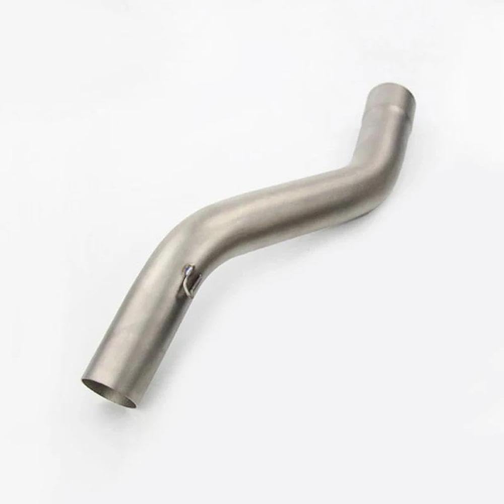 For Kawasaki ZX10R 2008-2015 Exhaust System Middle Link Pipe Stainless Steel 51mm Connecting Tube Slip On Motorcycle Rear End Components