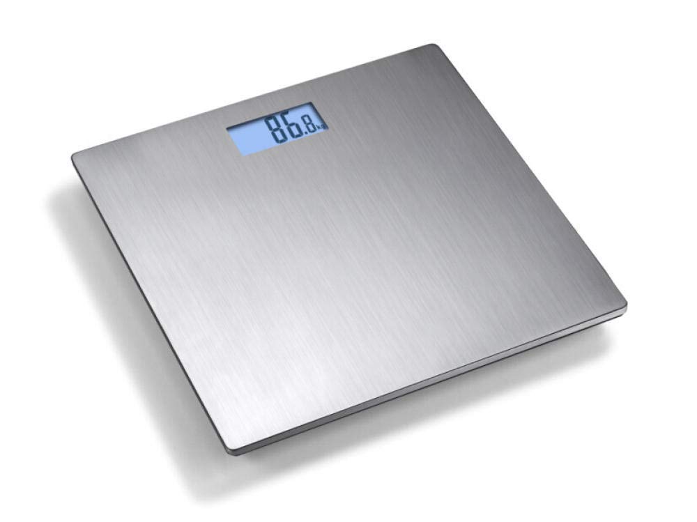 Waga łazienkowa, inteligentna elektroniczna waga cyfrowa do użytku domowego z podświetlanym wyświetlaczem LCD, waga 180 kg / 400 funtów(