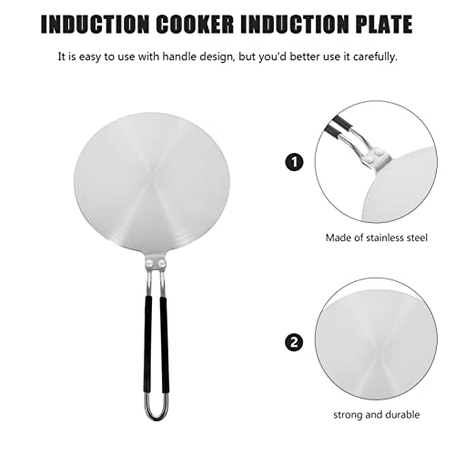 UPKOCH Placa de transferência de calor para cozinha e utensílios de cozinha placa de indução de calo