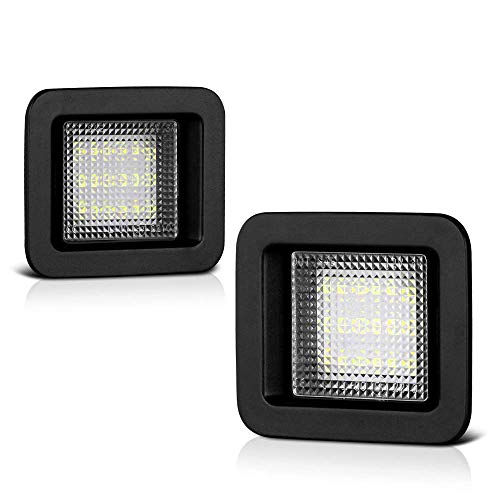 eLoveQ 18 SMD Replacement LED LICENSE PLATE LAMP LIGHT Compatible with FORD 2015-2019 F-150