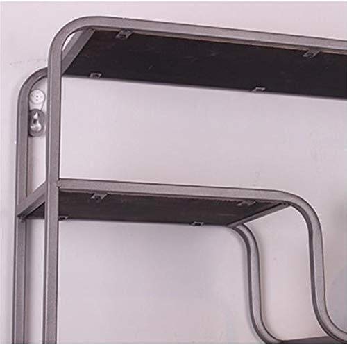 Qtt Floating Shelves Wall Frame Floating Frame Antique Floating Frame Rectangular Shabby Chic Shelf Wall Hanging Storage Iron Home Storage Organization Frame Bedroom Shelves #TOP3