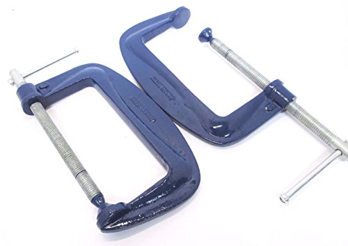 6" 150mm Heavy Duty G Clamp G-Clamp Clasp Grip Holder Vice Set of 2 TZ CL091