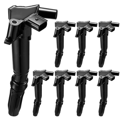 Image of 8 Ignition Coils Pack - Fix Misfires for Ford F-150 /F-250 /F-350 /E-350 Super Duty /Lobo (6.2L V8) 2010-2017 - Repl. UF631 /UF639 /DG-525