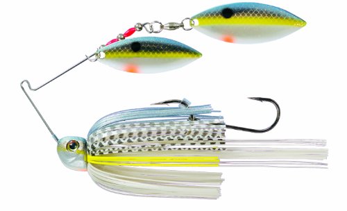 Strike King Tour Grade Painted Blade Spinnerbait, Chrome Sexy Shad