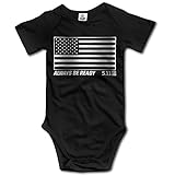 5.11 Tactical USA Morale Patch Kids Baby Romper Jumpsuit Black