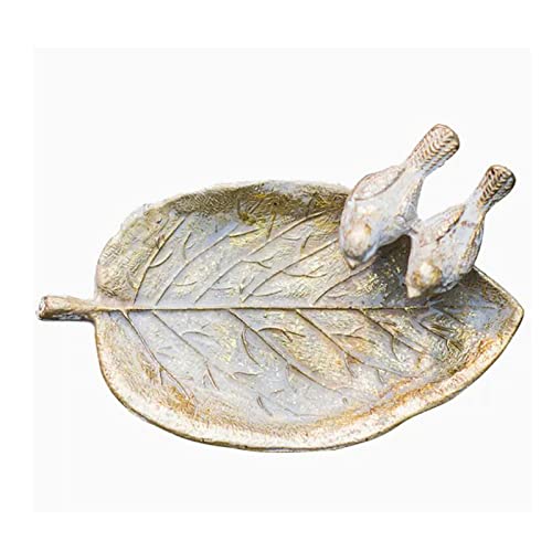 Kh66Zky Vintage Cast Iron Soap Dish - Decorative Heavy Duty Flower Soap Dish - Leaf Bird Decorating Ashtray Holder Air Plant Holder For Bathroom Brown #TOP23