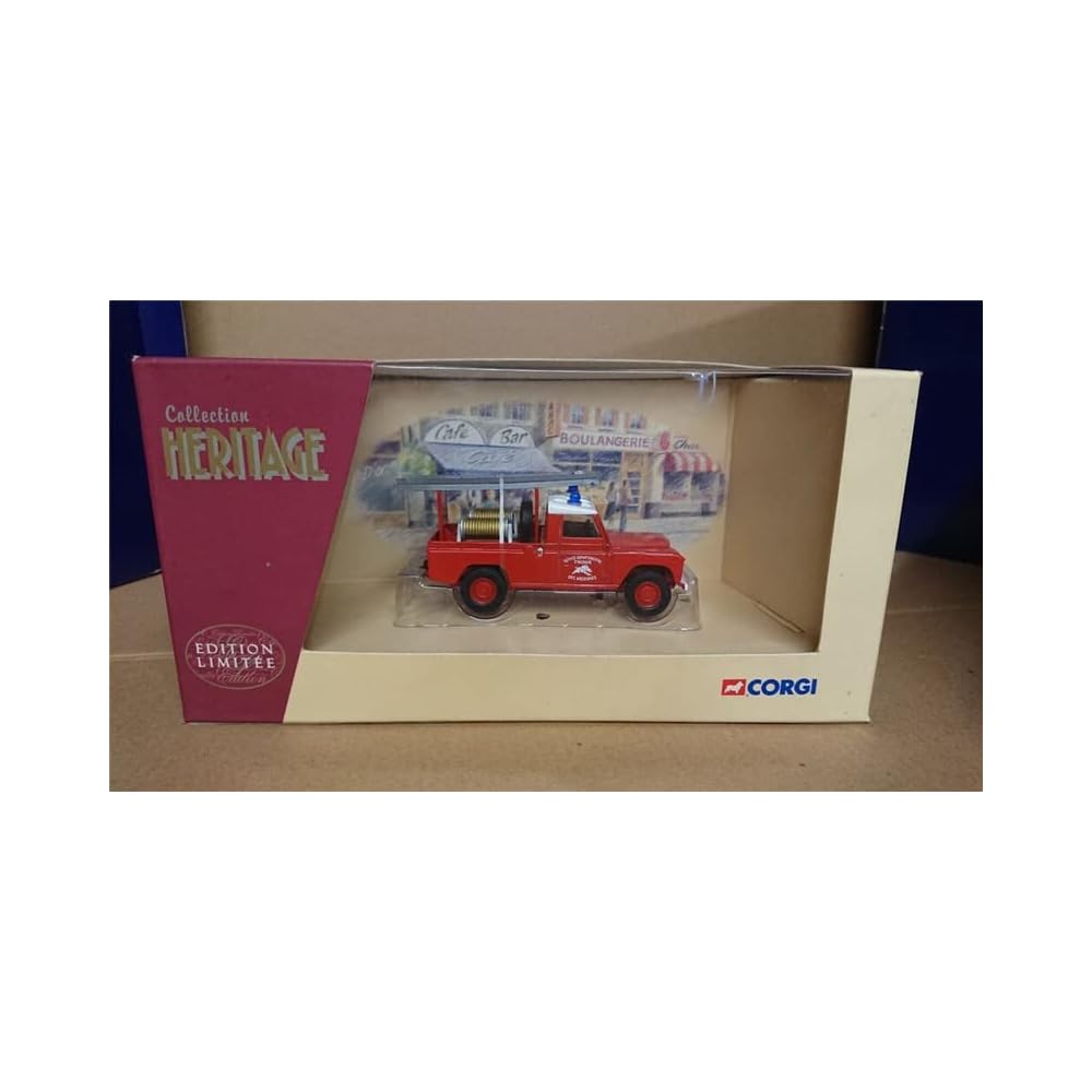 Corgi Toys – Land Rover Pompiers – Moselle – Miniature Ancienne – Occasion