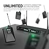 D Debra Audio PRO ST-202 UHF Stereo Wireless in Ear Monitor System, Dual Channel Wireless IEM with Monitoring Type for Stage, Receiver for Studio, Guitar, Band Performance (Dual Channel, 4 Bodypack) #1