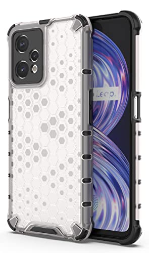 Image of Glasgow Back Case Cover Compatible with Realme 9 Pro 5G (Stylish Design) - Transparent