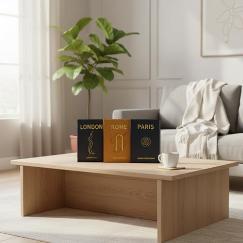 Decorative Coffee Table Books Set of 3 – Faux Books for Home Decor, Bookshelf Styling, Entry Table Decor (Paris, Rome, London) – THORZA by Thorza - Used condition - Image 8