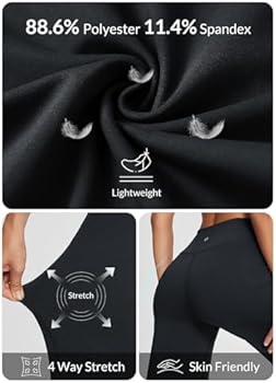 baleaf Yogabroek voor vrouwen wijde pijpen broek met zakken hoge taille